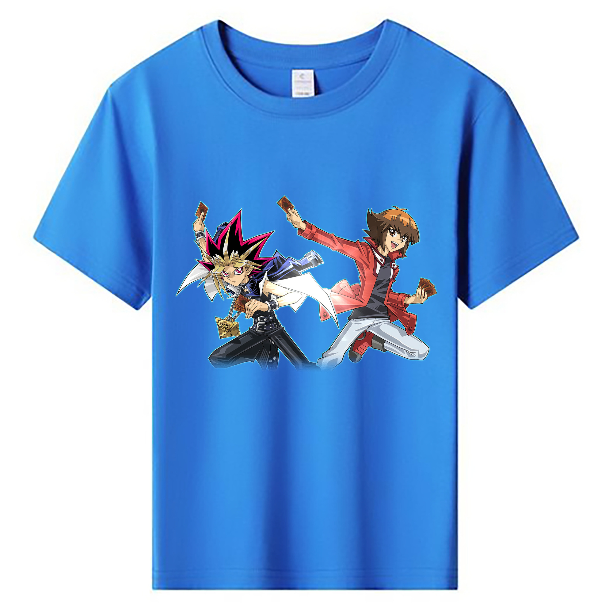（画像用） 遊☆戯☆王 Yu-Gi-Oh! 綿100％キッズTシャツ（フロントプリント）